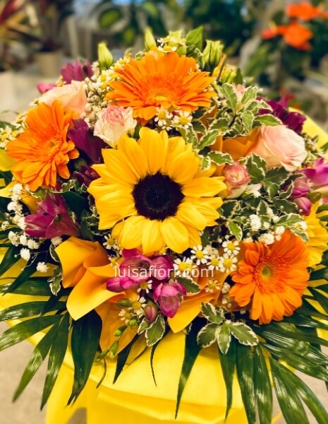 Bouquet di fiori colorati