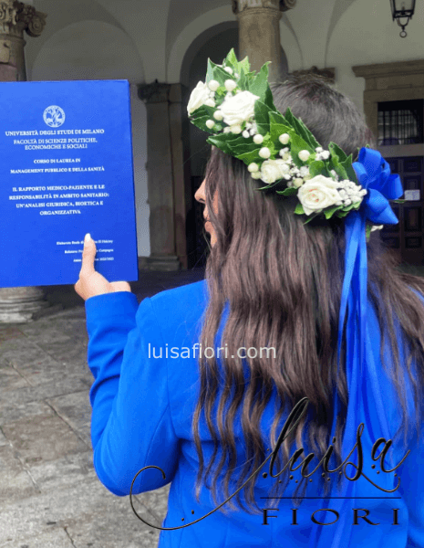 Coroncina di alloro ordinabile solo in negozio